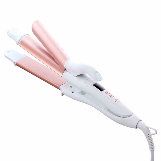 Portable Beauty Salon Equipment Professional 2 in 1 Hair Straightener and Curler